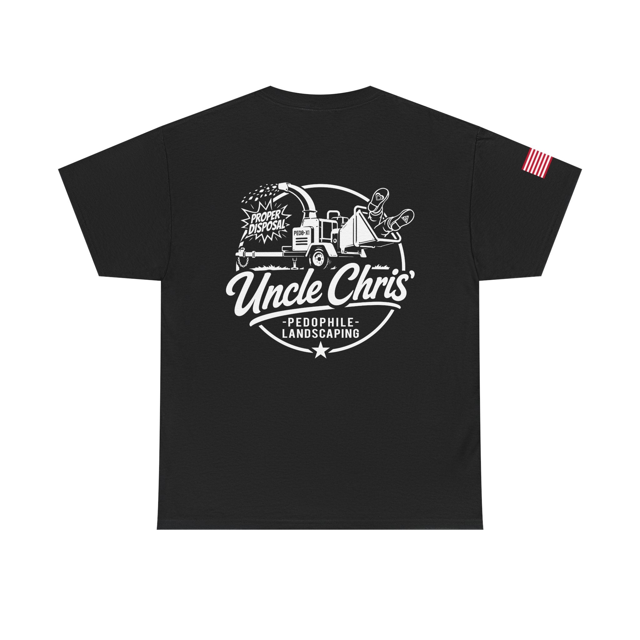 Uncle Chris Landscaping T‑Shirt — Vintage Work Truck Lawn Care Tee