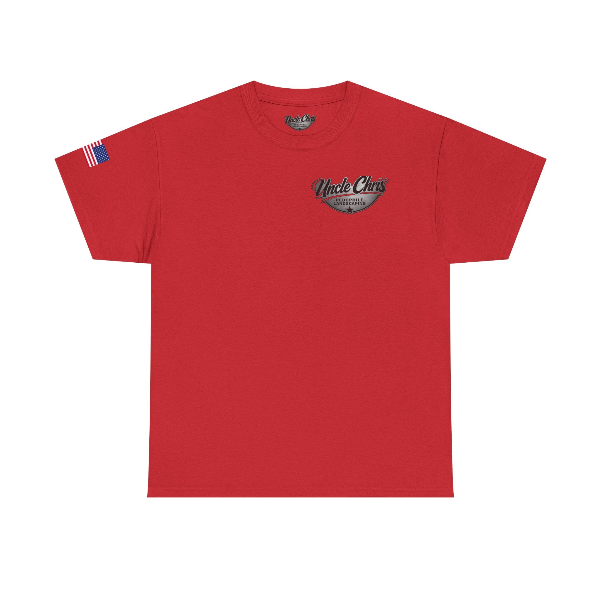 Uncle Chris Landscaping T‑Shirt — Vintage Work Truck Lawn Care Tee