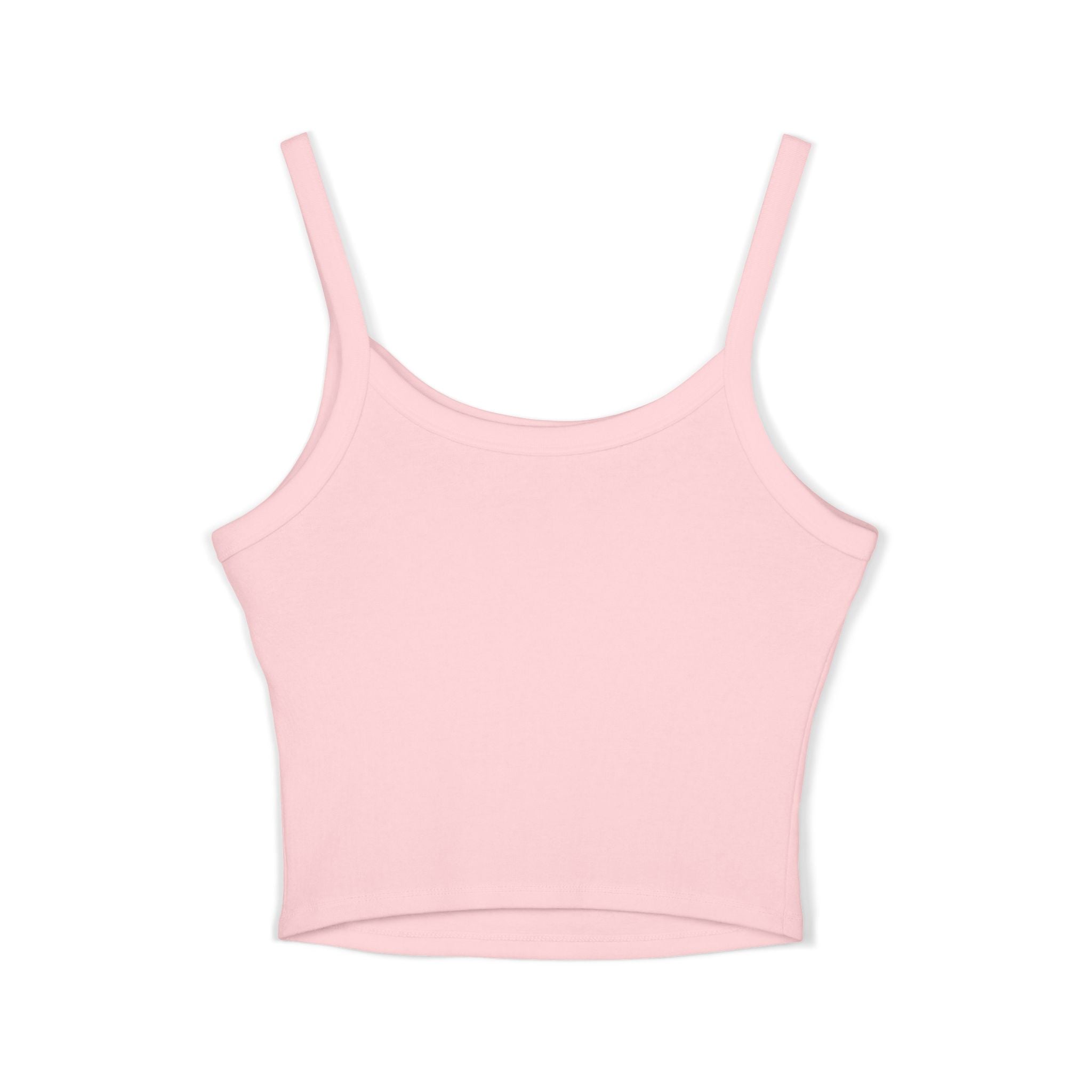 Hunting Club Crop Tank Top – 'Comfortable Hunting Club' Graphic Spaghetti Strap Tank