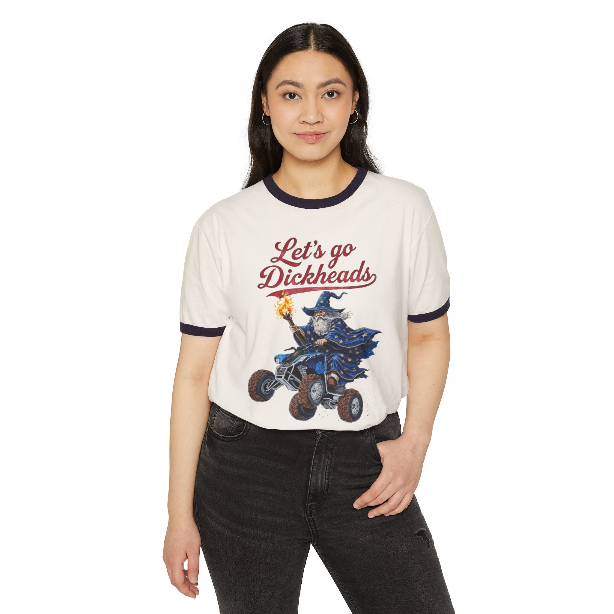 Let's Go Dickheads Wizard ATV T-Shirt