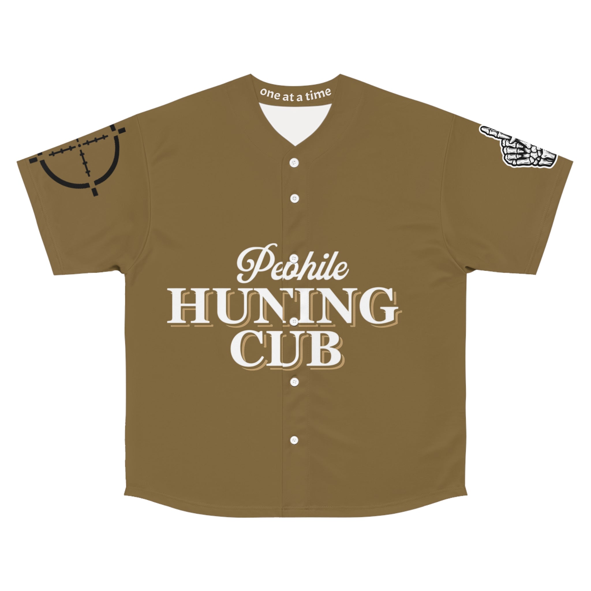 Hunting Club Baseball Jersey – 'One at a Time' Tactical Hunting Shirt