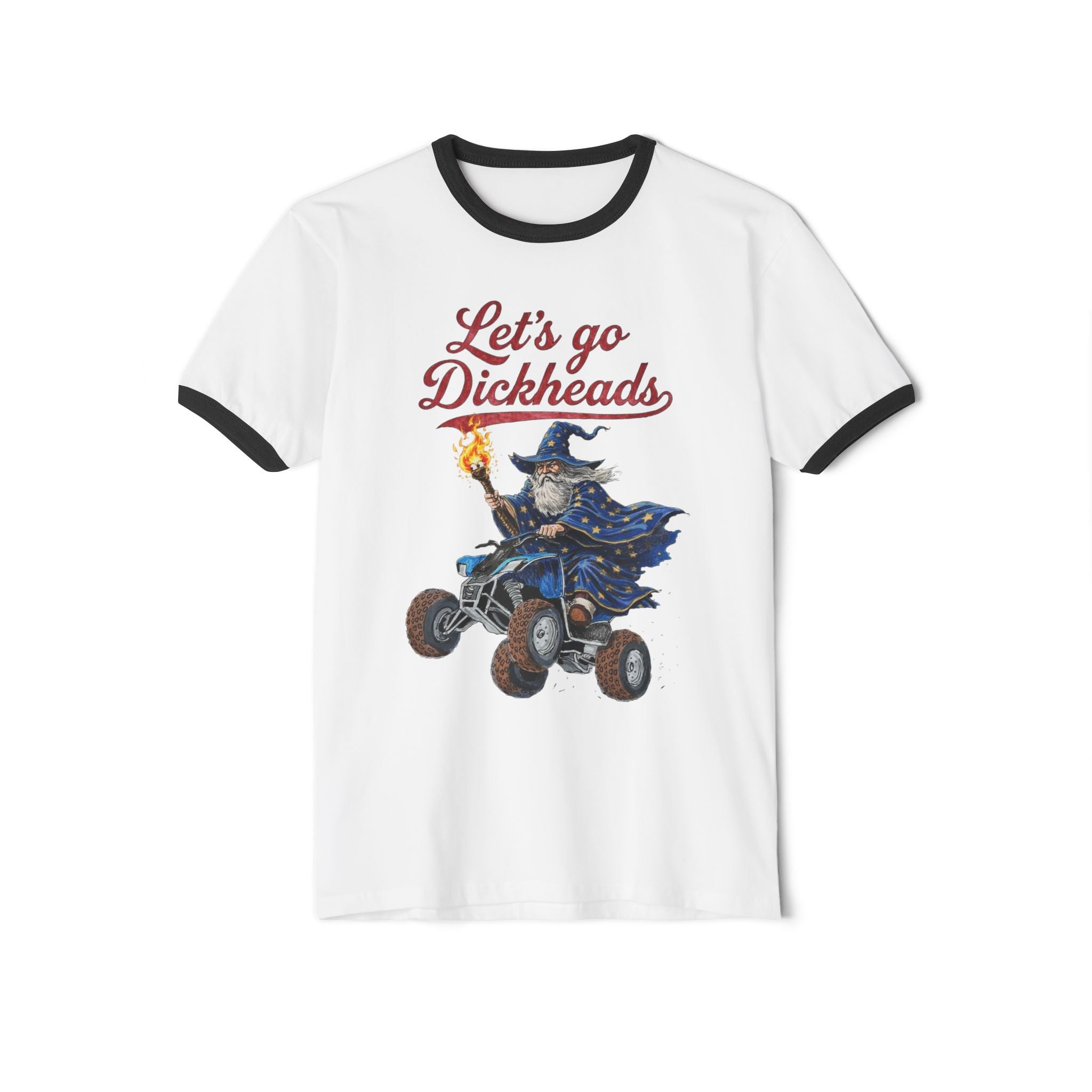 Let's Go Dickheads Wizard ATV T-Shirt