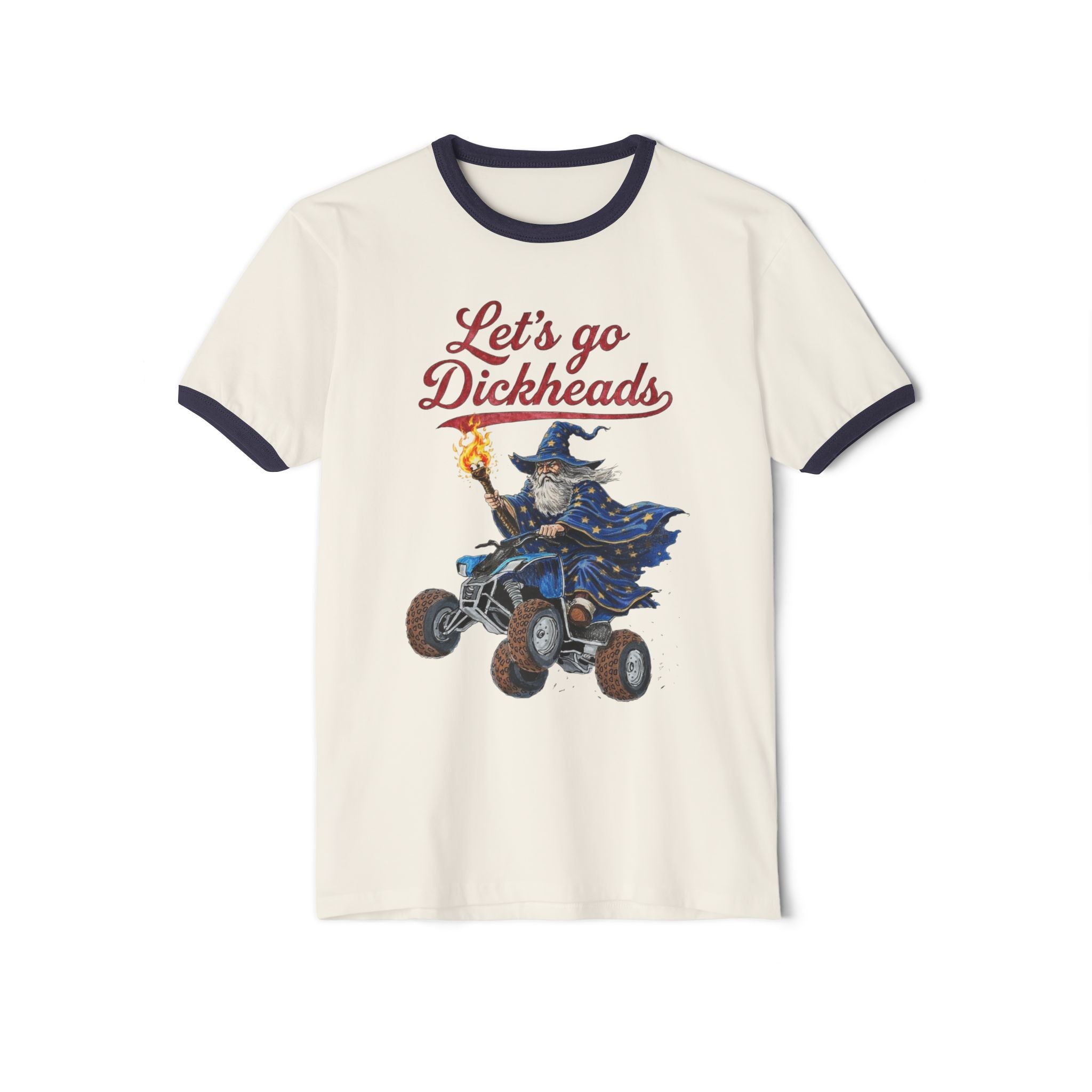 Let's Go Dickheads Wizard ATV T-Shirt