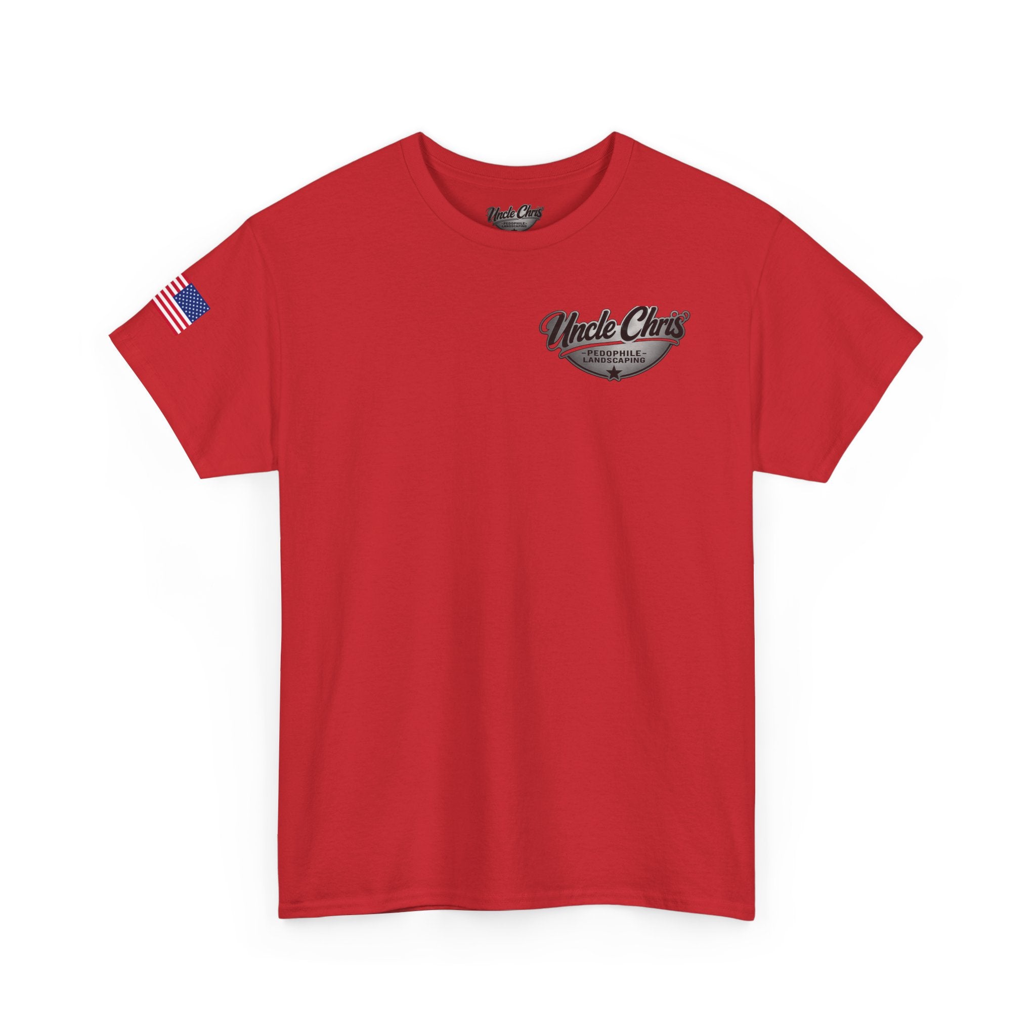 Uncle Chris Landscaping T‑Shirt — Vintage Work Truck Lawn Care Tee