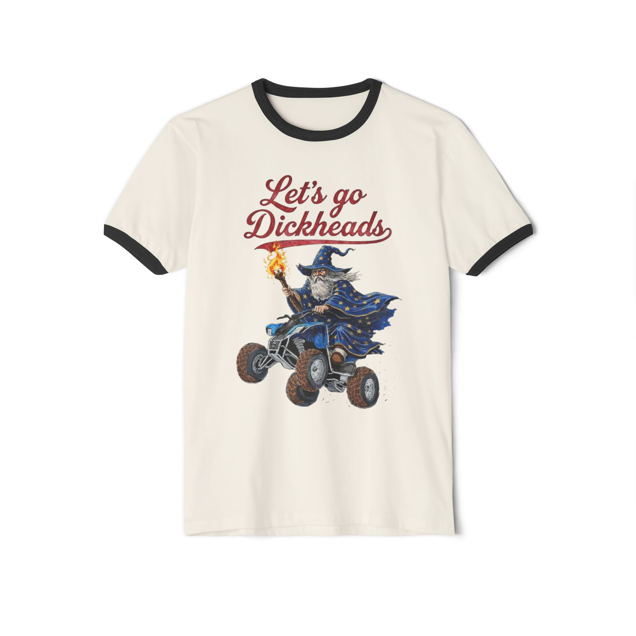 Let's Go Dickheads Wizard ATV T-Shirt