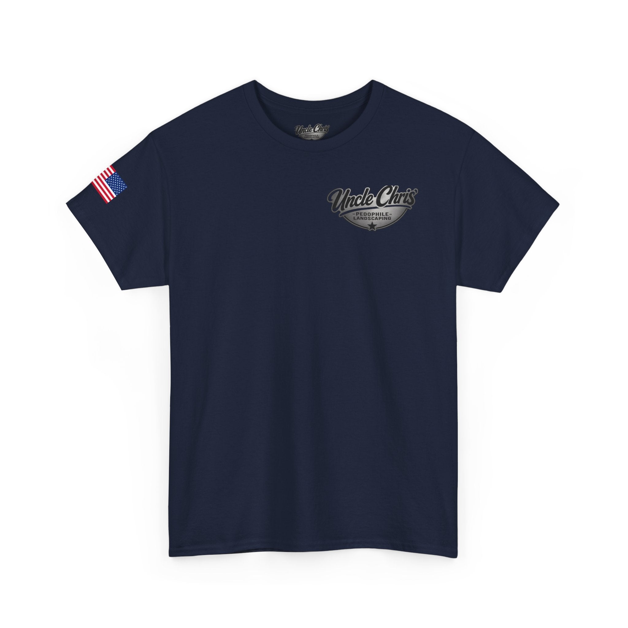 Uncle Chris Landscaping T‑Shirt — Vintage Work Truck Lawn Care Tee