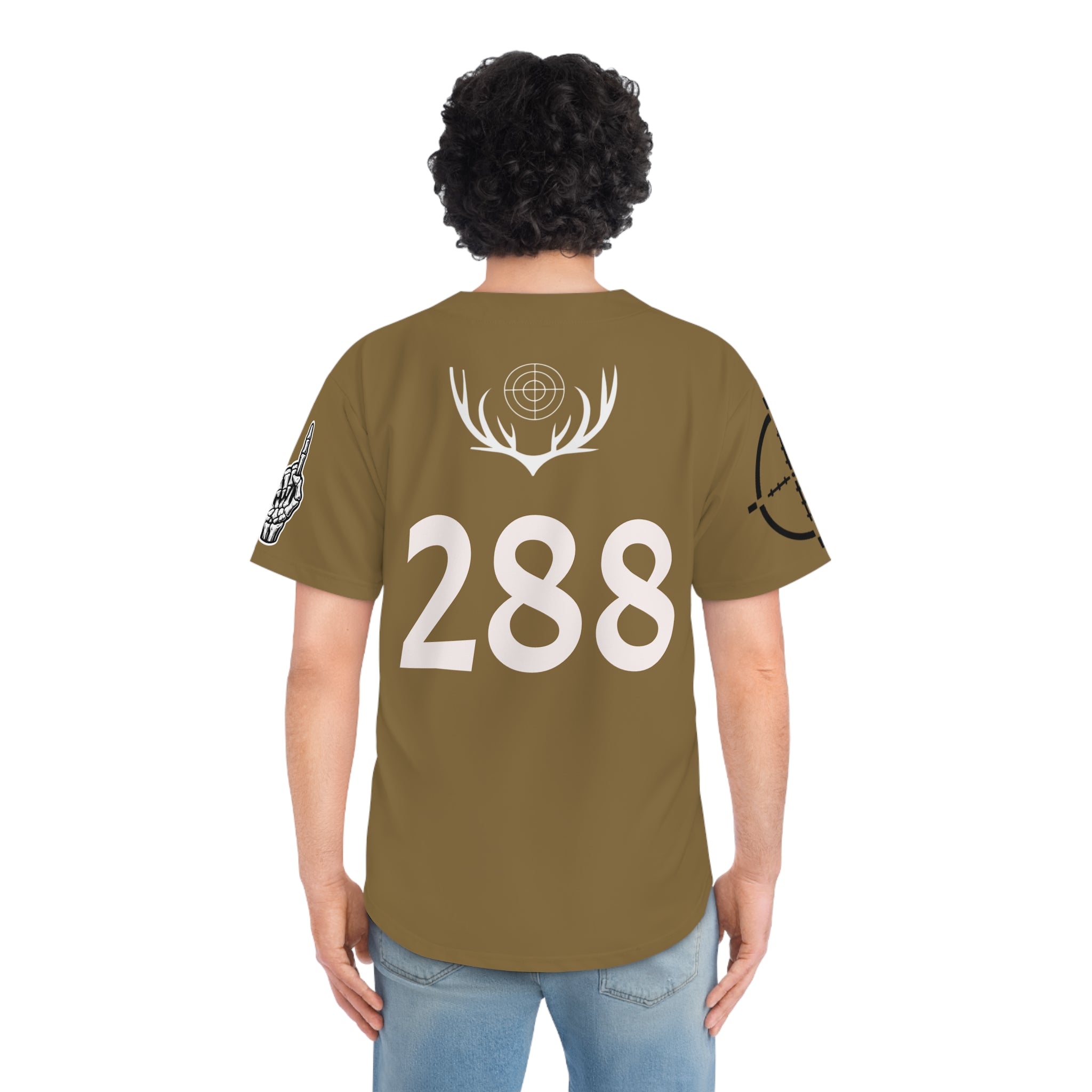 Hunting Club Baseball Jersey – 'One at a Time' Tactical Hunting Shirt