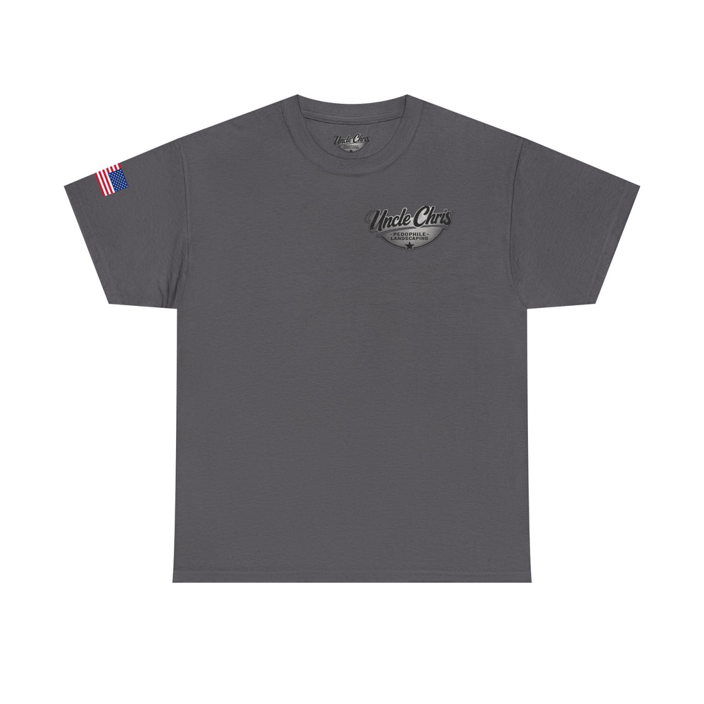 Uncle Chris Landscaping T‑Shirt — Vintage Work Truck Lawn Care Tee