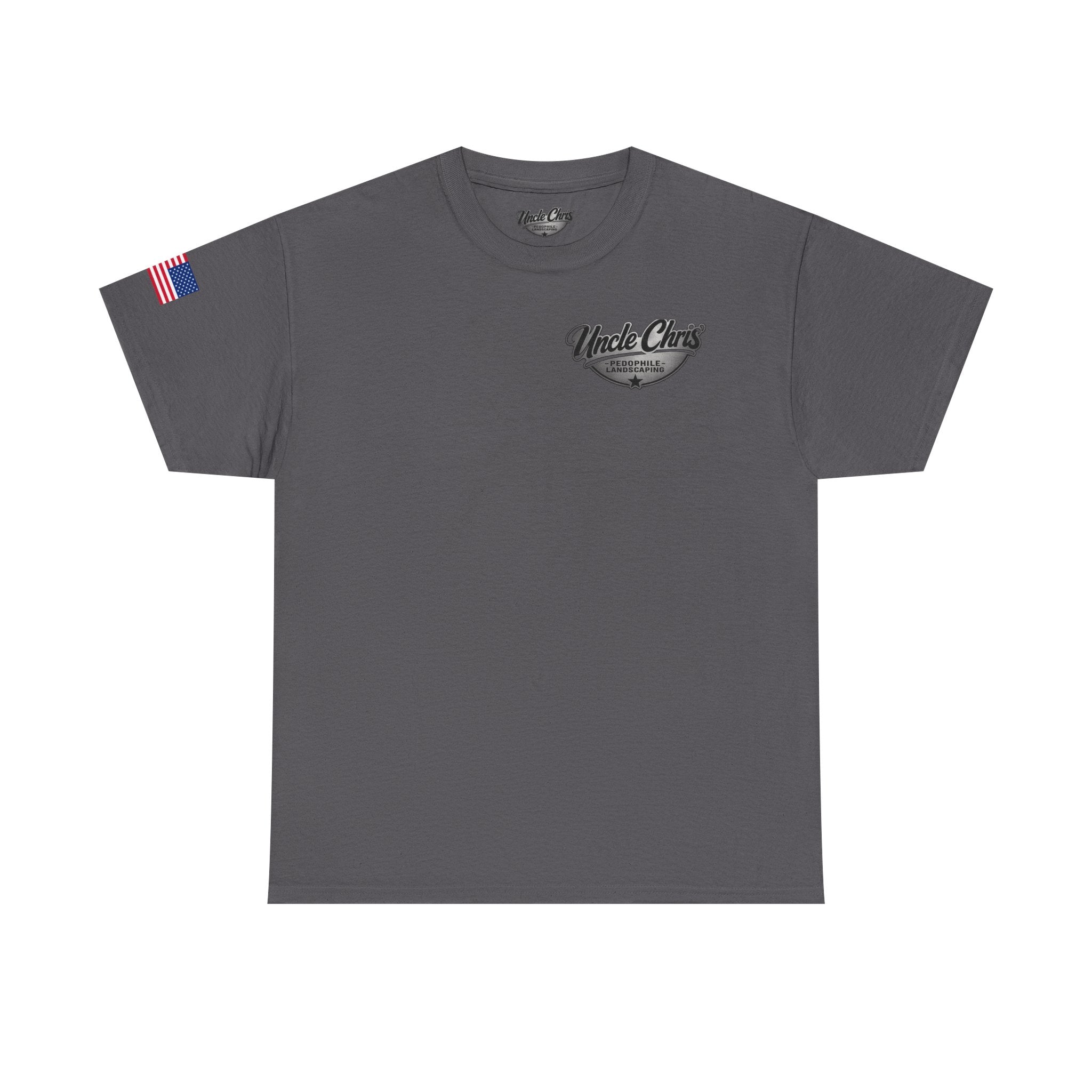 Uncle Chris Landscaping T‑Shirt — Vintage Work Truck Lawn Care Tee