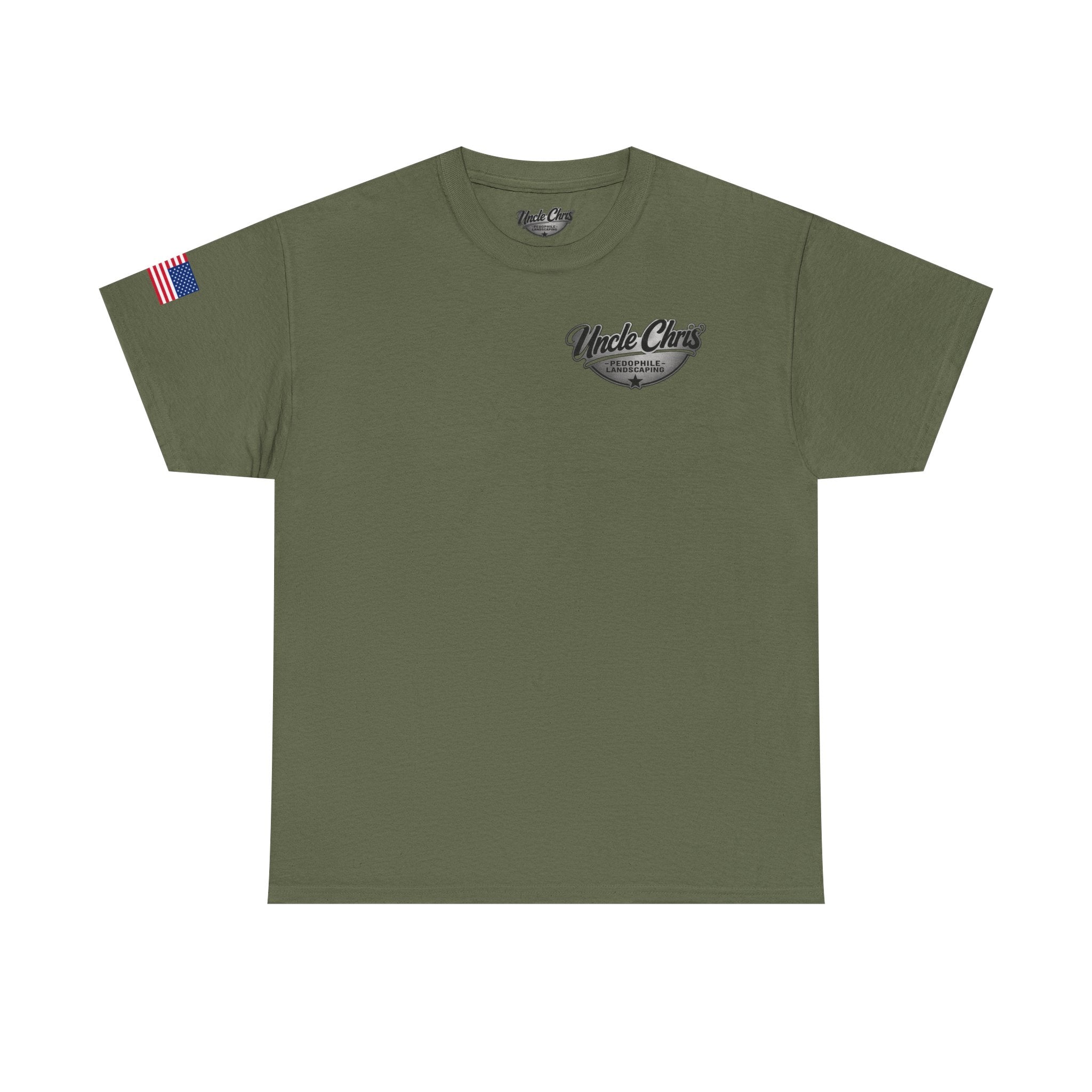 Uncle Chris Landscaping T‑Shirt — Vintage Work Truck Lawn Care Tee