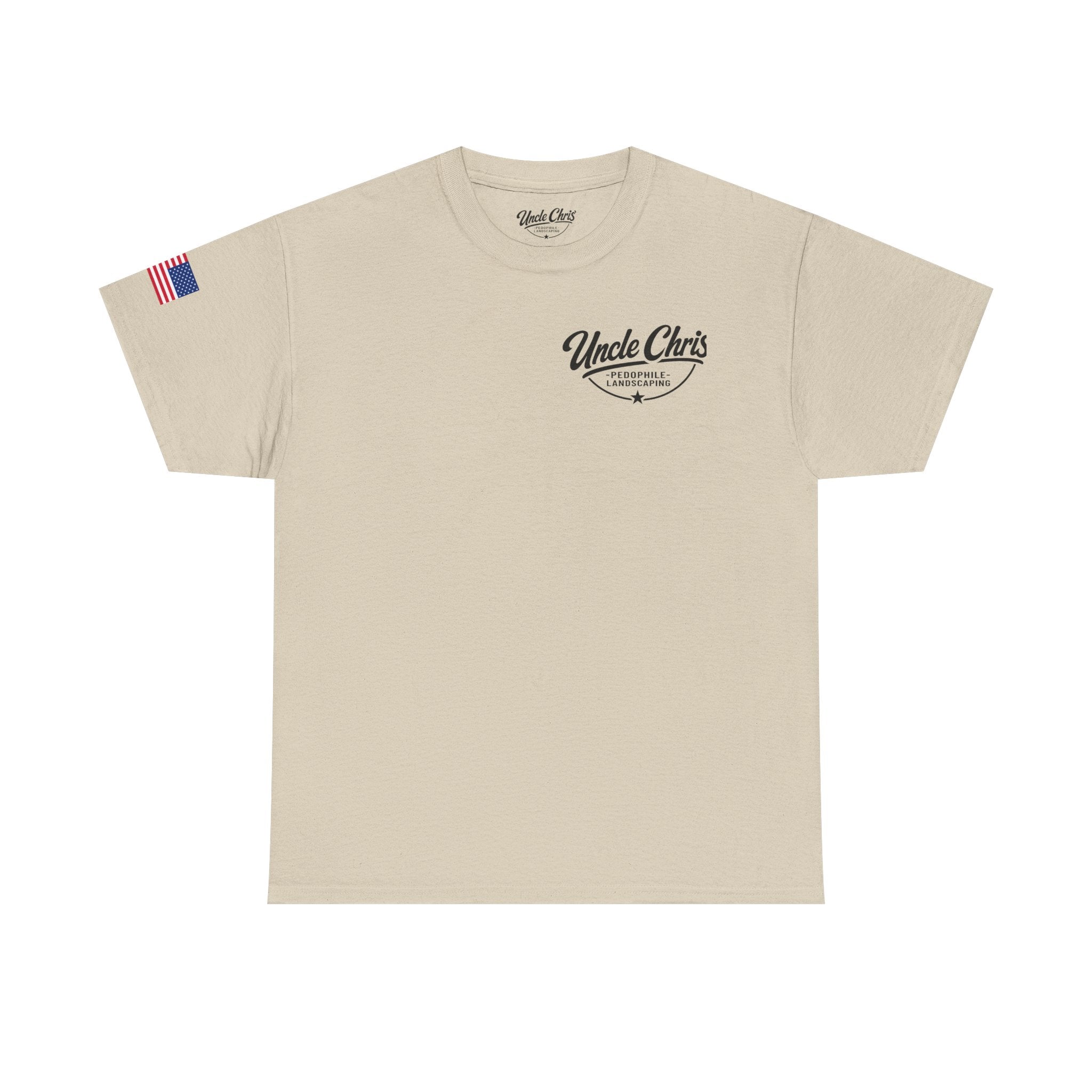 Uncle Chris Landscaping T‑Shirt — Vintage Work Truck Lawn Care Tee