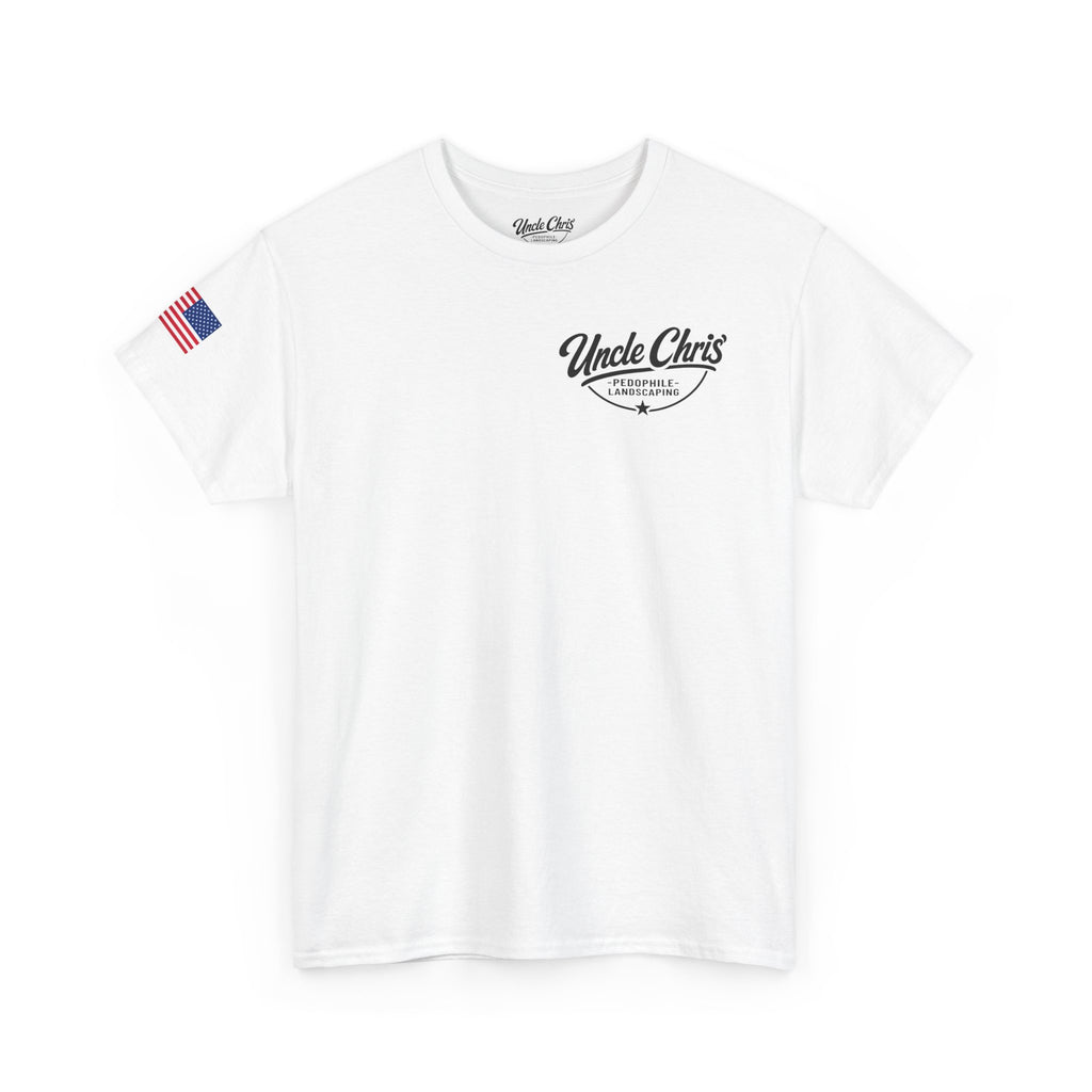 Uncle Chris Landscaping T‑Shirt — Vintage Work Truck Lawn Care Tee