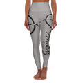 High-Waisted Yoga Leggings — Patriotic 'Dreaming Club' AOP Activewear