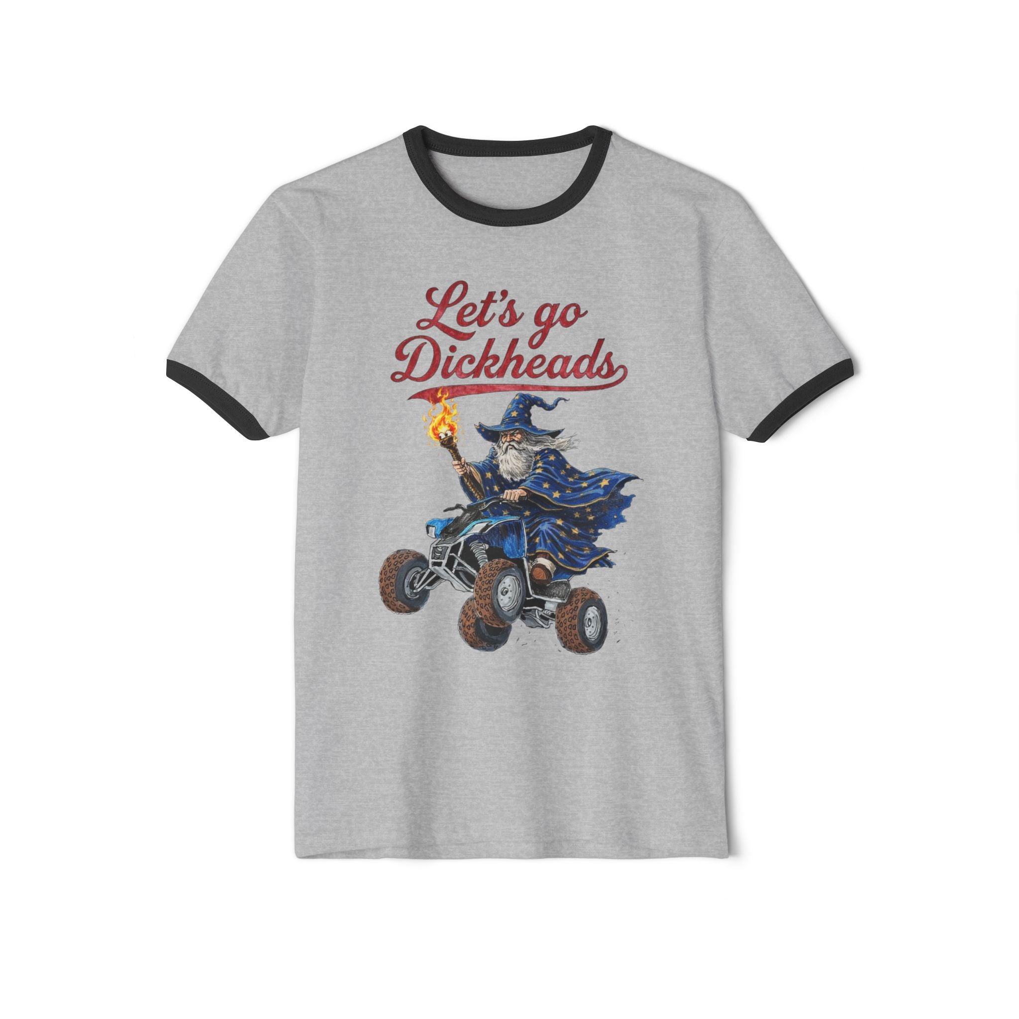 Let's Go Dickheads Wizard ATV T-Shirt