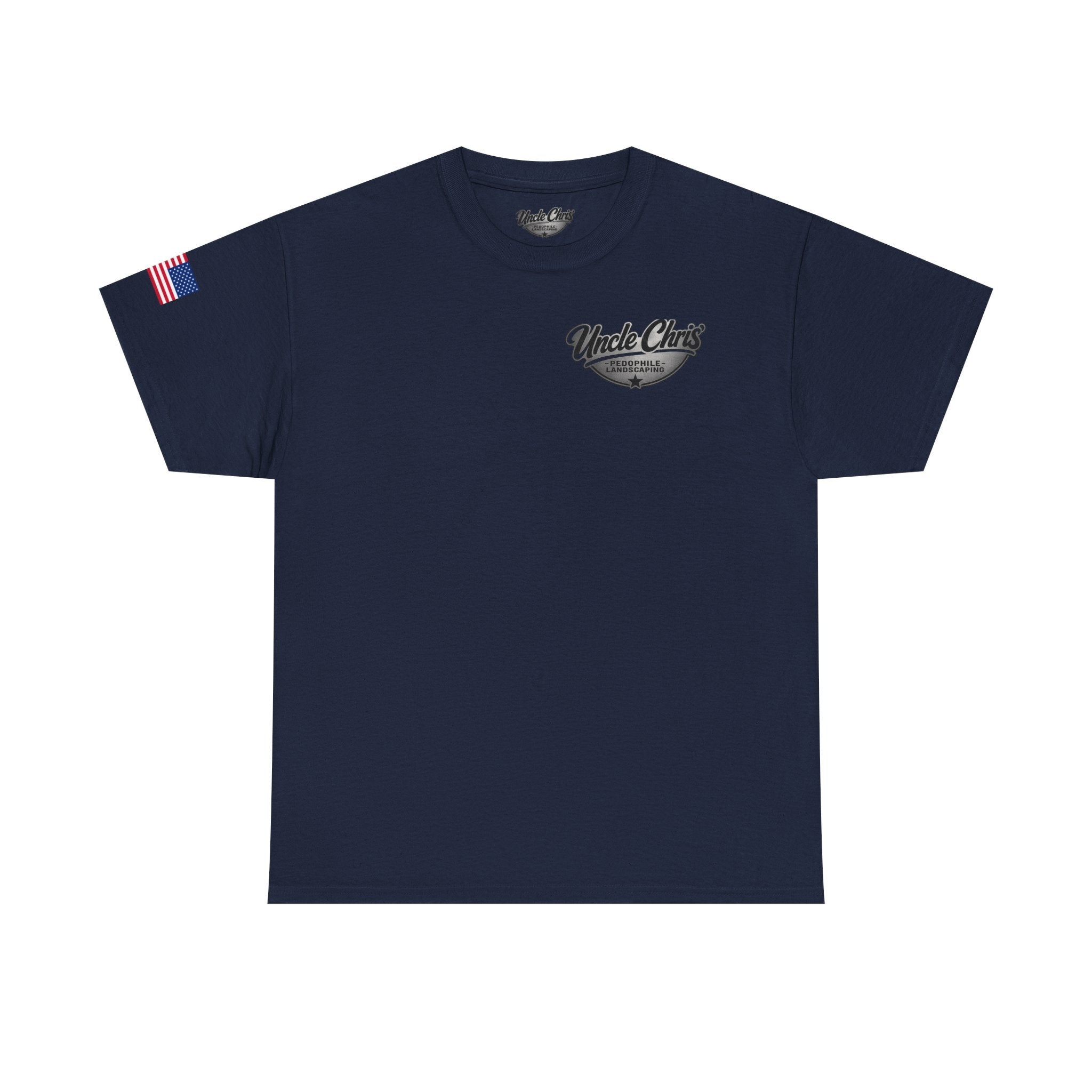 Uncle Chris Landscaping T‑Shirt — Vintage Work Truck Lawn Care Tee