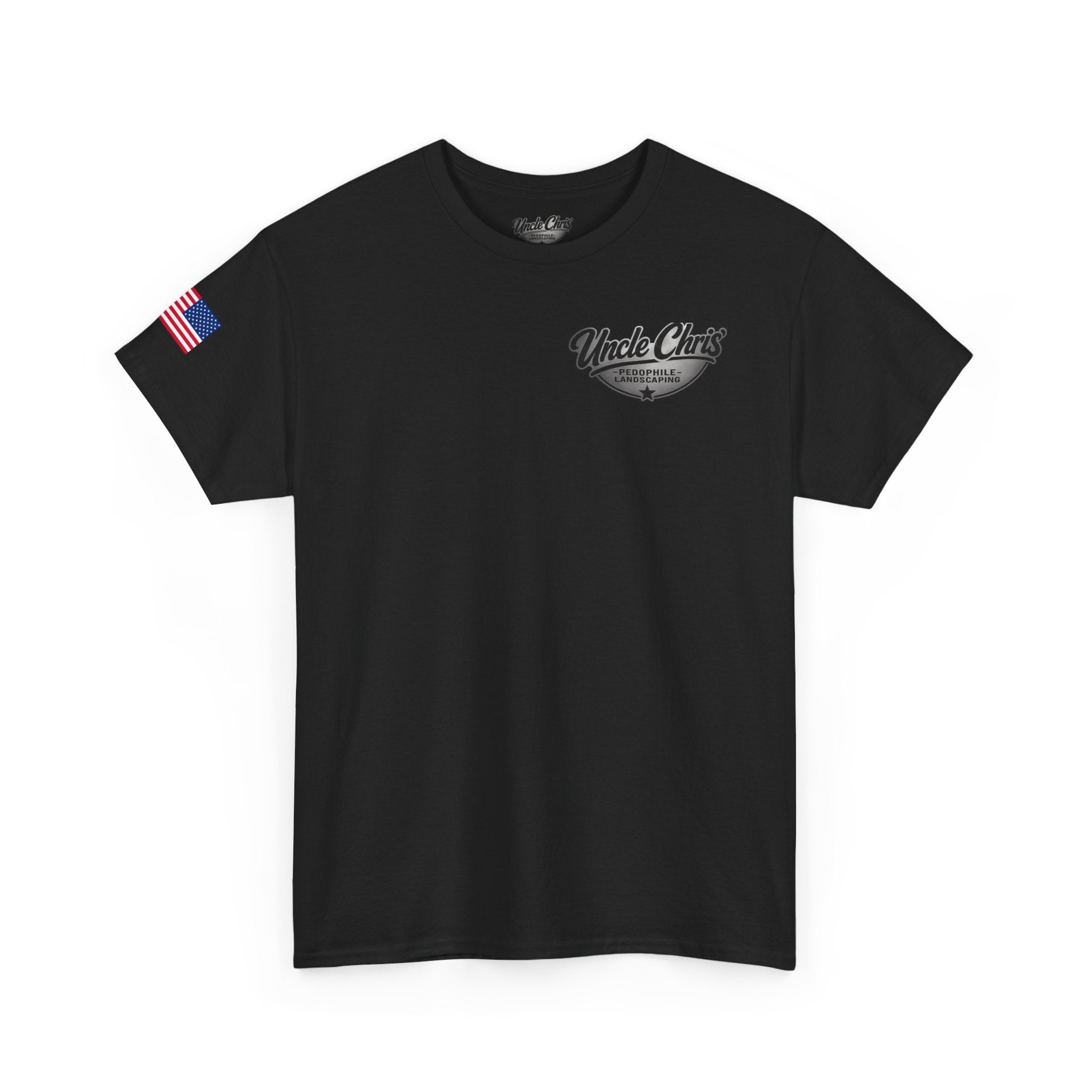 Uncle Chris Landscaping T‑Shirt — Vintage Work Truck Lawn Care Tee