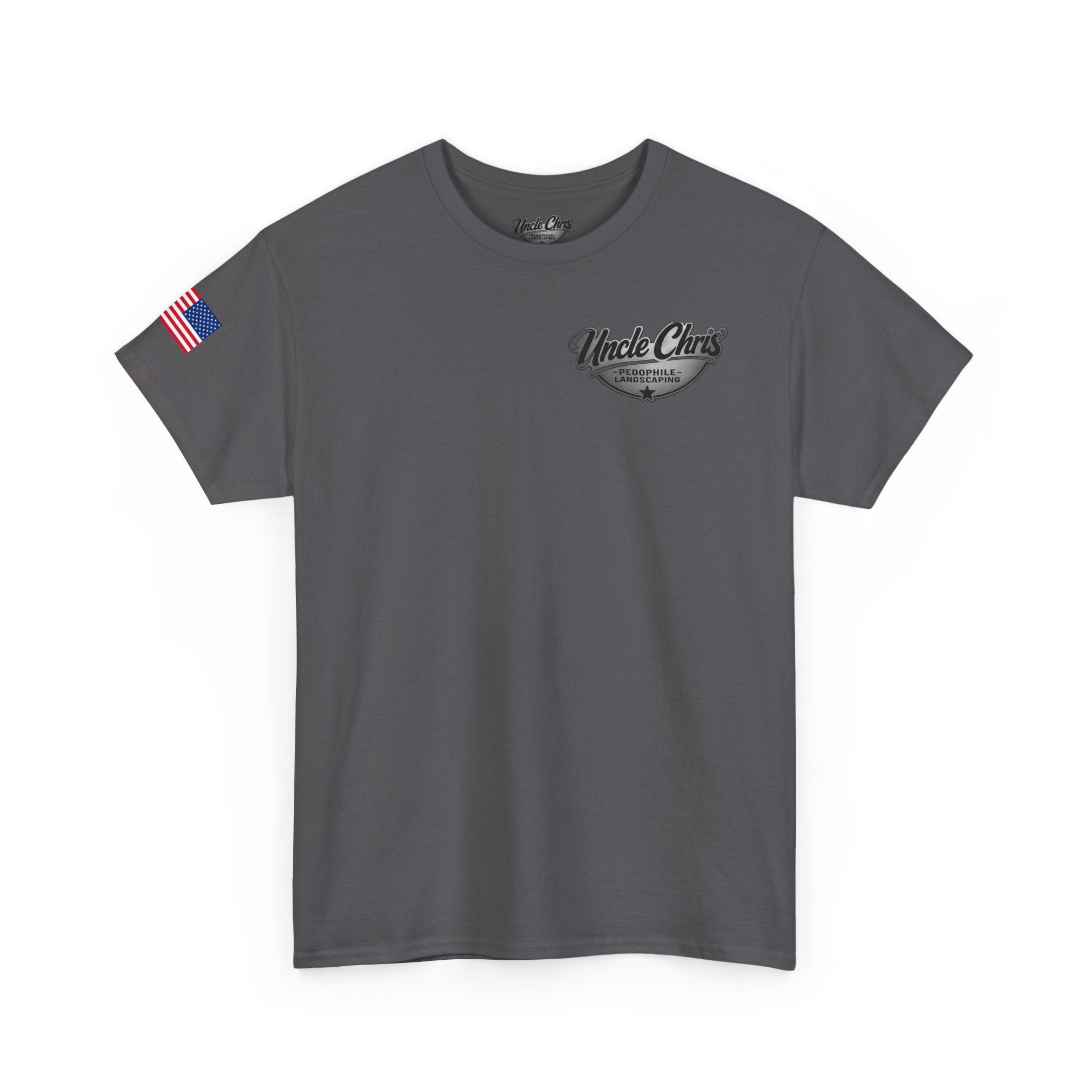 Uncle Chris Landscaping T‑Shirt — Vintage Work Truck Lawn Care Tee