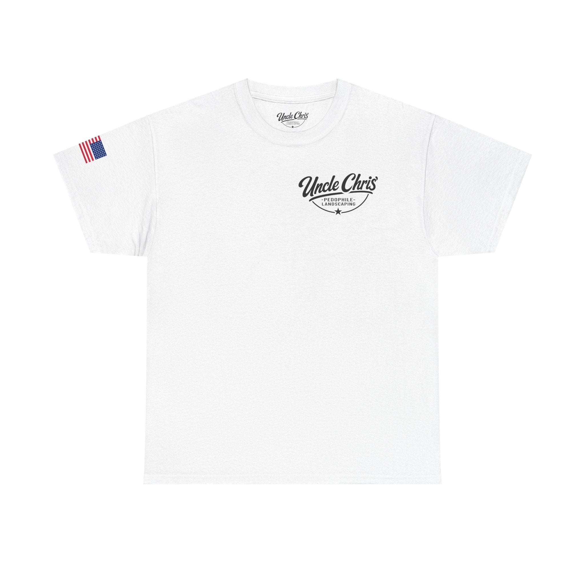 Uncle Chris Landscaping T‑Shirt — Vintage Work Truck Lawn Care Tee