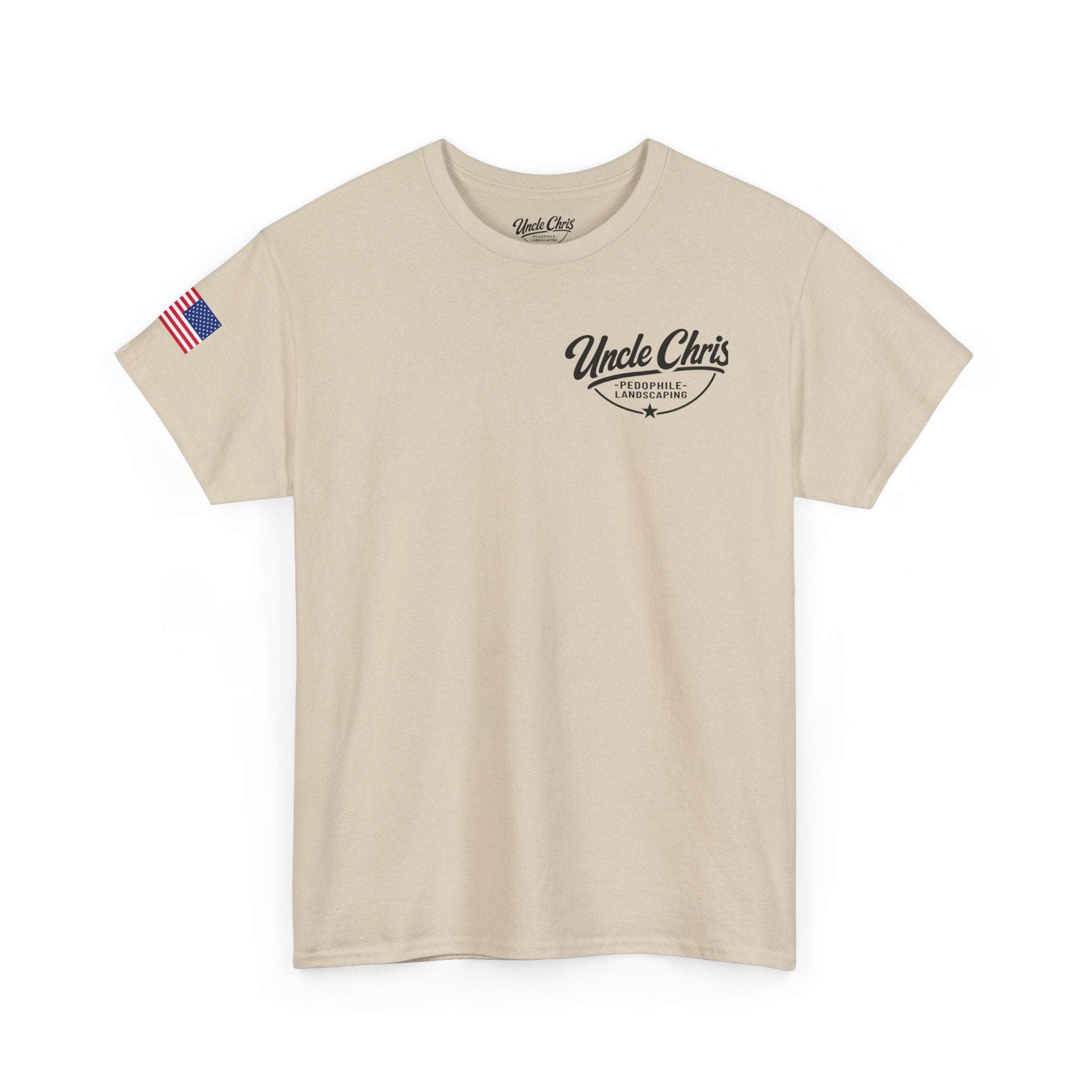 Uncle Chris Landscaping T‑Shirt — Vintage Work Truck Lawn Care Tee