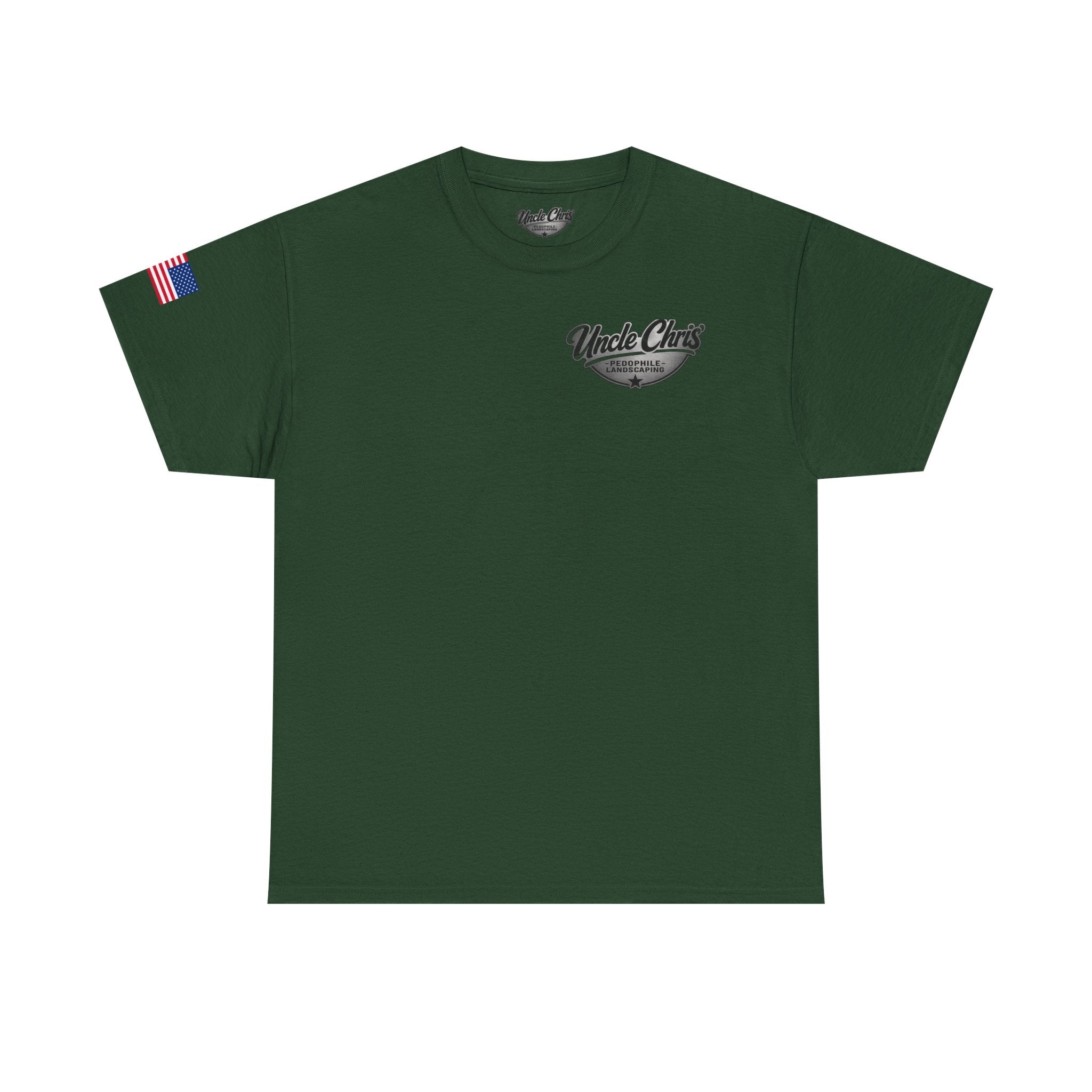 Uncle Chris Landscaping T‑Shirt — Vintage Work Truck Lawn Care Tee
